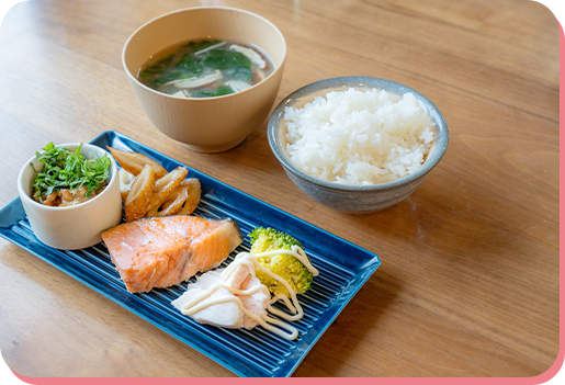 あたたかく美味しい料理が好評
